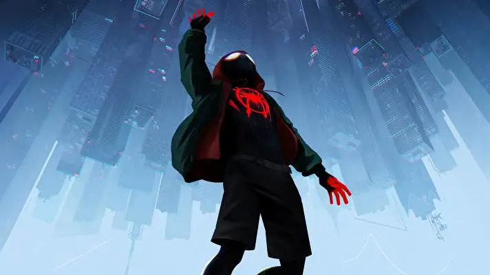 Spider Man Spider Verse Dark theme for Windows 11 Slideshow image 2