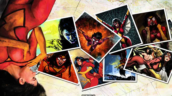 Spider Woman theme for Windows 11 Slideshow image 1