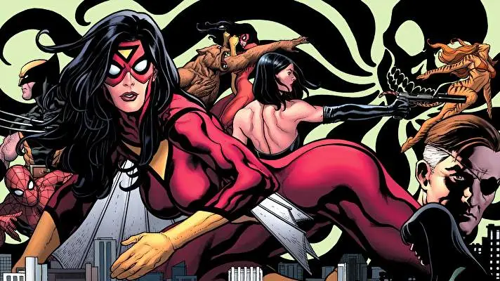 Spider Woman theme for Windows 11 Slideshow image 5