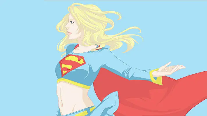 Supergirl theme for Windows 11 Slideshow image 1
