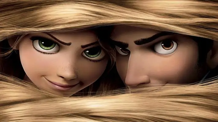 Tangled Dark theme for Windows 11 Slideshow image 1