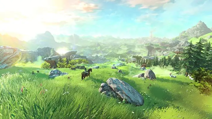 The Legend of Zelda Breath of The Wild theme for Windows 11 Slideshow image 1