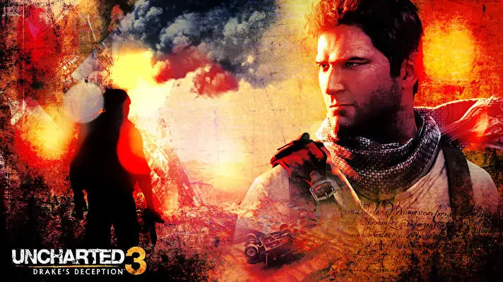 Uncharted 3 Drakes Deception Dark theme for Windows 11 Slideshow image 2