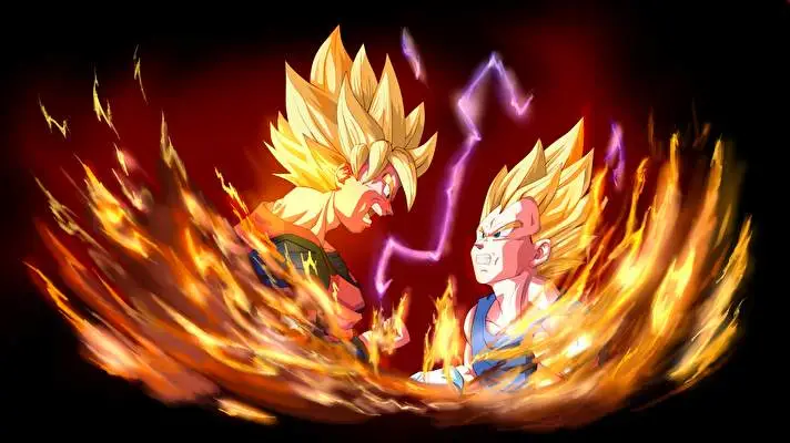 Vegeta theme for Windows 11 Slideshow image 2