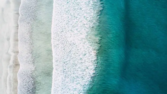 Waves 4K theme for Windows 11 Slideshow image 2