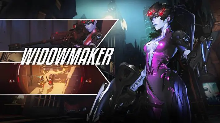 Widowmaker theme for Windows 11 Slideshow image 3