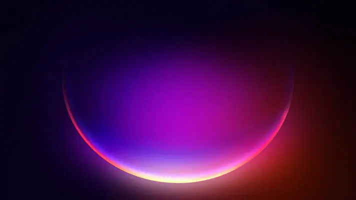 Windows 11 Glow theme for Windows 11 Slideshow image 1