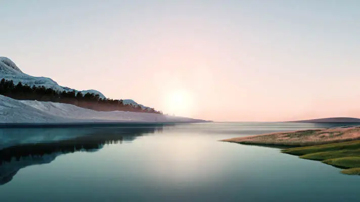 Windows 11 Sunrise Dark theme for Windows 11 Slideshow image 3