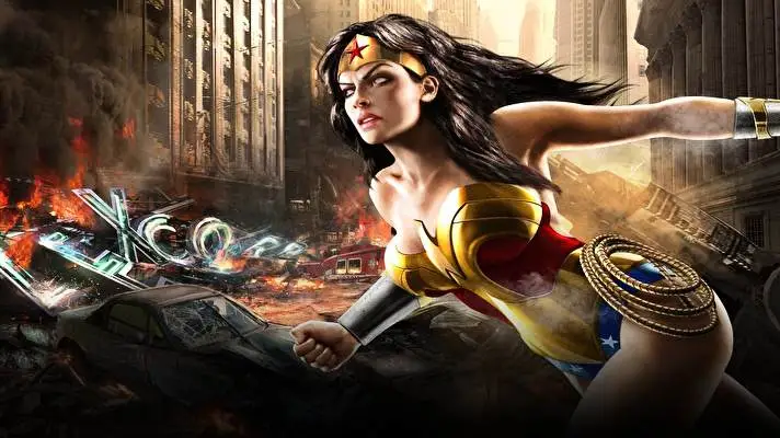 Wonder Woman theme for Windows 11 Slideshow image 1