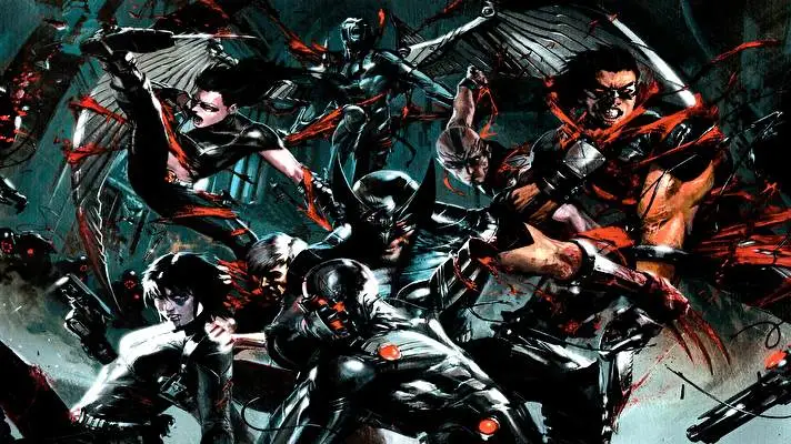 X Force theme for Windows 11 Slideshow image 1