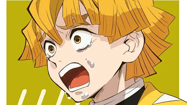 Zenitsu Agatsuma Dark theme for Windows 11 Slideshow image 3